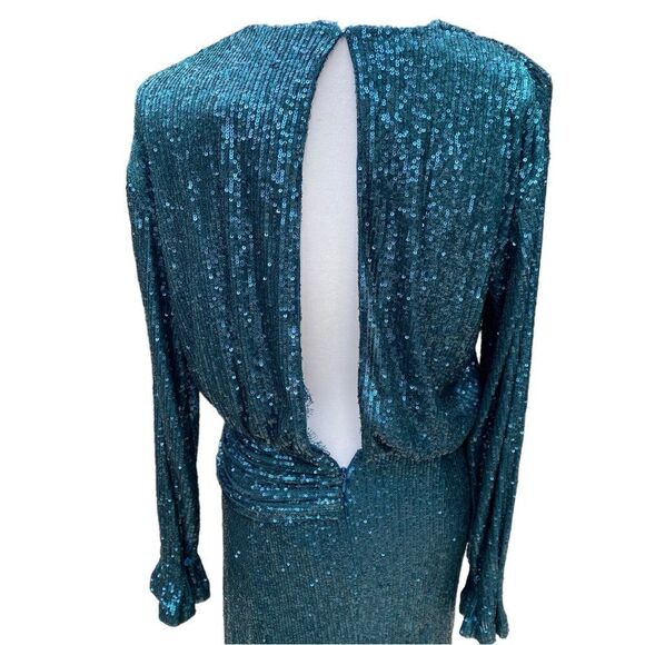 Jonathan Simkhai Sequin Gown Size 6 - Picture 6 of 14